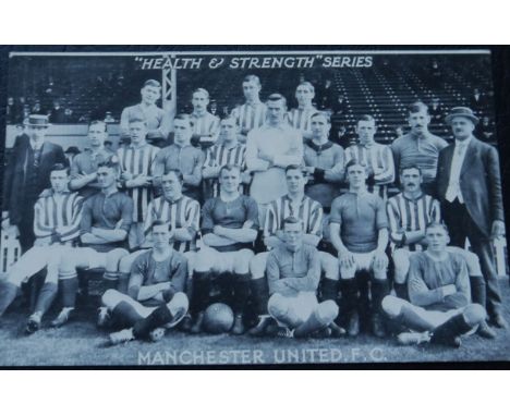 1910-11 ORIGINAL MANCHESTER UNITED POSTCARD
Unused &amp; good condition&nbsp;