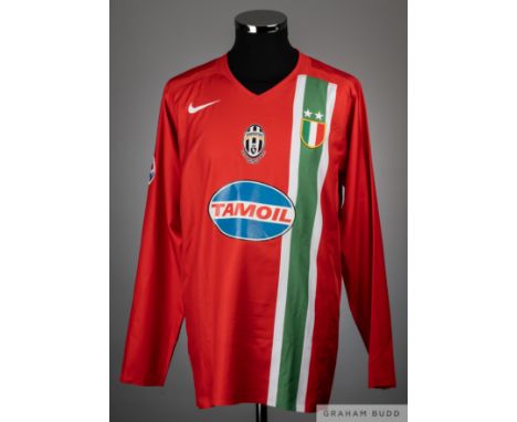 Vintage Nike Juventus FC 1905-2005 Black Long Sleeve Futbol Soccer Jersey  Medium