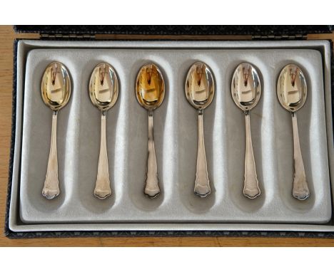 Wilkens Mokkalöffel "Chippendale", Silber 800. 68g.Anlässlich des 175-jährigen Jubiläums produzierte Wilkens eine Serie namen