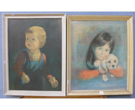 A 1970's Louis Shabner print and one other