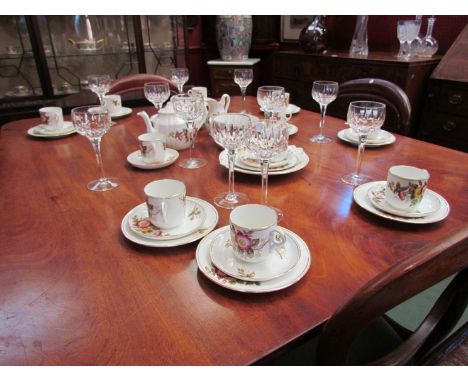 A Kay & Co Worcester tea set 