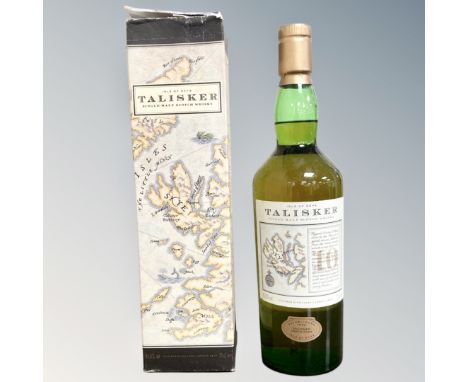 Talisker Isle of Skye single malt Scotch Whisky, 75cl, in card box.