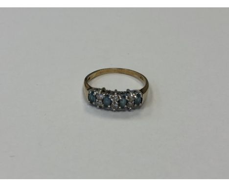 A 9ct gold dress ring, size M CONDITION REPORT: 1.5g