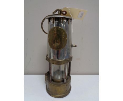 An Eccles protector miner's lamp type 6Rs 