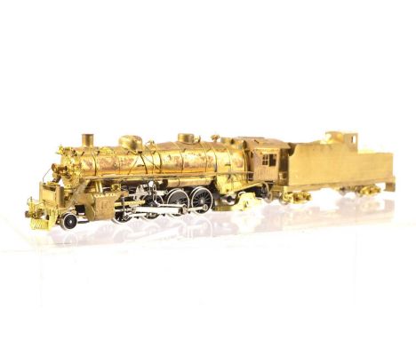 Hallmark Models H0 Gauge Midland Valley Rail Road (K, O & G) 2-8-2 Model 601 Mikado, made by Micro Cast Mizuno, Japan, unpain