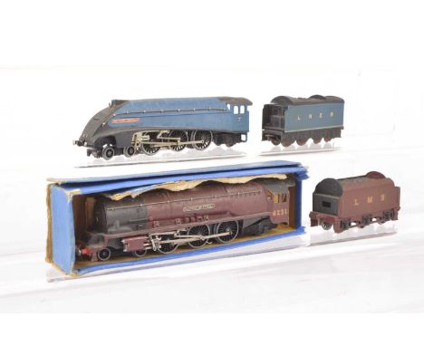 Hornby-Dublo 00 Gauge 3-Rail LMS and LNER Locomotives and Tenders (2), LMS maroon 6231 'Duchess of Atholl' , loco in original