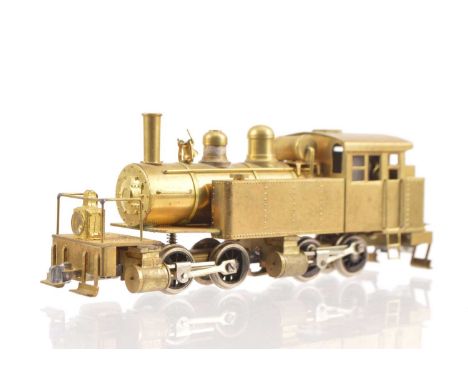 Howell Day/ Red Ball H0 Gauge 0-4-4-0T  Mallet Logging Locomotive,  made by Kumata, Japan, unpainted, G