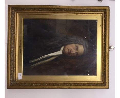 Charles Ernest Butler (1864-1933):Portrait of Sir Benjamin Wrench, M.D., physician, of Norwich (1665-1747), oil on canvas, si