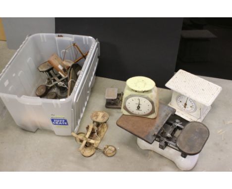 Quantity of scales, weights etc 