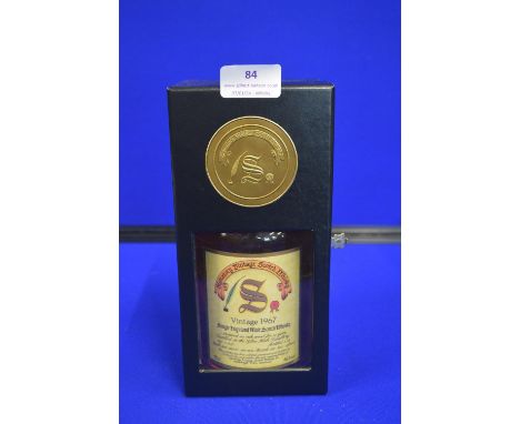 Signatory Vintage 1967 21 Year Old Single Malt Scotch Whisky Glen Keith Distillery Bottle No. 803