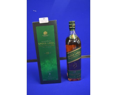Johnny Walker Green Label 15 Year Old Blended Scotch Whisky