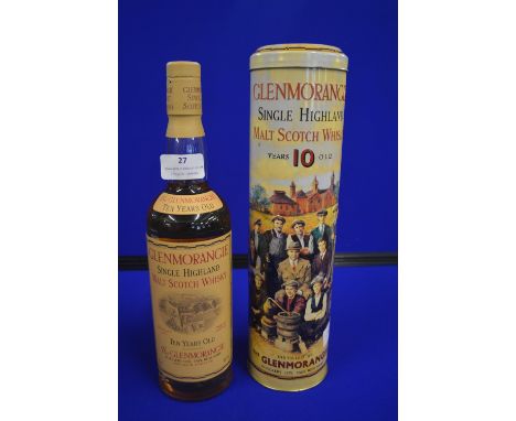 Glenmorangie 10 Year Old Single Malt Scotch Whisky