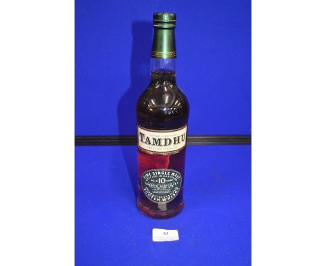 Tamdhu 10 Year Old Single Malt Scotch Whisky (unpackaged)
