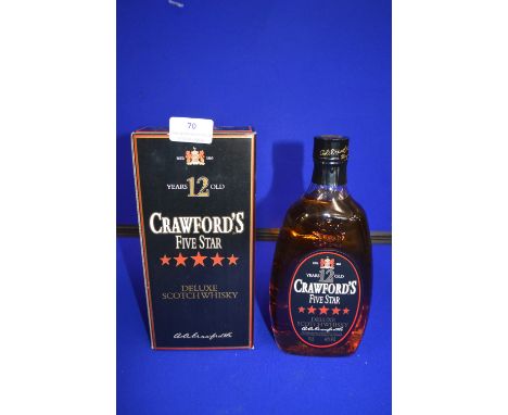 Crawford’s Deluxe 12 Year Old Scotch Whisky