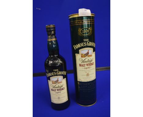Famous Grouse Vintage 1987 Malt Scotch Whisky