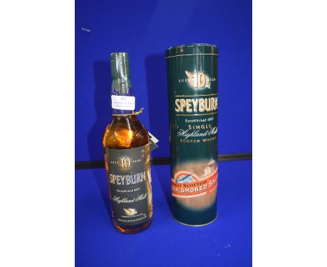 Speyburn 10 Year Old Single Malt Scotch Whisky