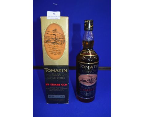 Tomatin 10 Year Pure Malt Scotch Whisky