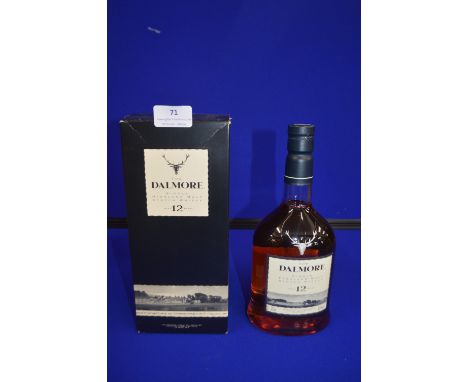 The Dalmore 12 Year Old Single Malt Scotch Whisky