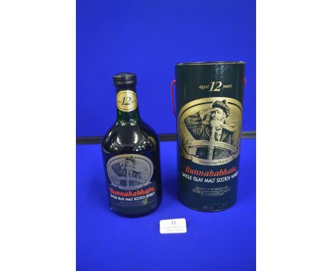 Bunnahabhain 12 Year Old Isla Single Malt Scotch Whisky