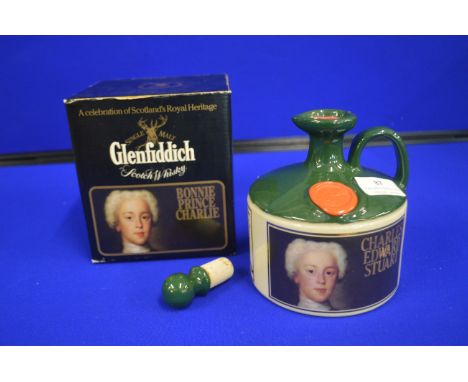 Glenfiddich Bonny Prince Charlie Scotch Heritage Flagon