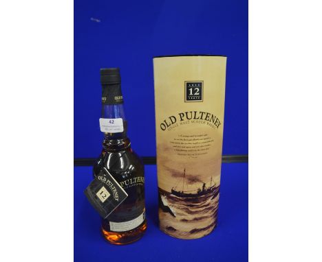Old Pulteney 12 Year Old Single Malt Scotch Whisky