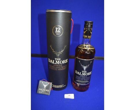 The Dalmore 12 Year Old Single Malt Scotch Whisky