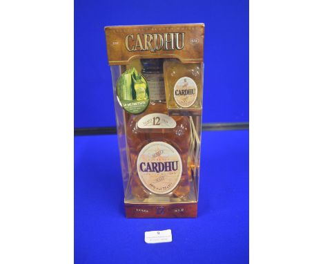 Cardhu 12 Year Old Single Malt Scotch Whisky in Presentation Case with Miniature