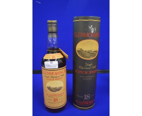 Glenmorangie 18 Year Old Single Malt Scotch Whisky