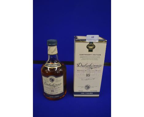 Dalwhinnie Centenary Edition 100 Years 15 Year Old Single Malt Scotch Whisky