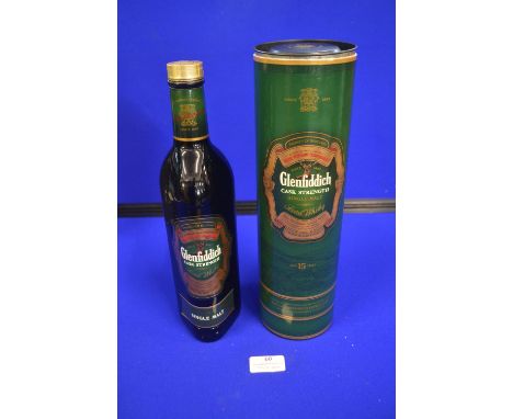 Glenfiddich Cask Strength 15 Year Old Single Malt Scotch Whisky