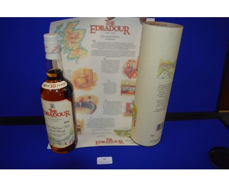 The Edradour 10 Year Old Single Malt Scotch Whisky