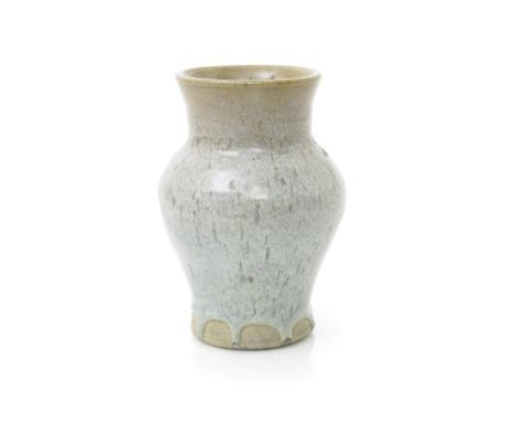 ‡ William Staite Murray (1881-1962) a stoneware baluster vase with slightly flaring cylindrical neck, covered to the foot wit