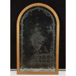 große Fensterscheibe aus einem gründerzeitlichen Stadtpalais, deutsch, 2.H.19.Jh.