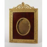 Empire-Standbilderrahmen, Bronze, Frankreich, 19.Jh.