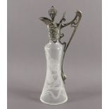 Jugendstilkaraffe, Albert Köhler & Cie., Wien, um 1900