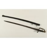 Säbel M 1855 für Offiziere der Infanterie Frankreich