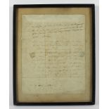 Rossini, Gioachino, Autograph