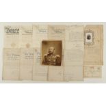 großer Dokumentennachlass Generalmajor Heinrich Haberland (1818-1907), Foto
