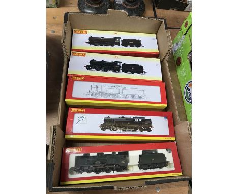 Five Hornby '00' gauge model engines
