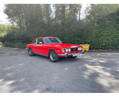 An attractively presented example of Triumph's innovative design with a manual gearbox, overdrive and a hardtop.A late Mk II 