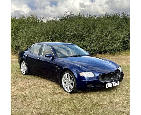 Superbly finished in Blu Nettuno with extensive service history, a very high level of specification and just 25,471 miles. Th