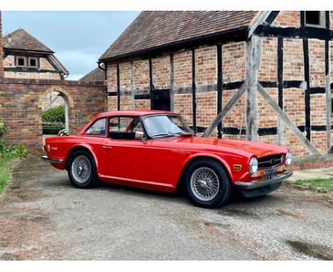 Handsome TR6 with performance-focused upgrades, a superb drivers car.UK-supplied in right-hand drive, this 1970-built car is 