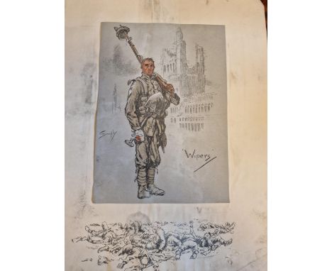 Wipers Times First World War Soldier Art - Militaria Interest