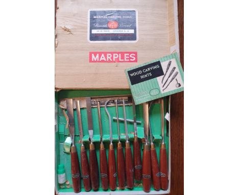 Marples Wood Turning Chisels Tools Boxset