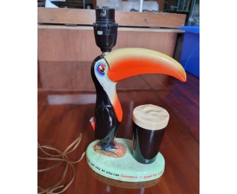 Guinness Carlton Ware Toucan Lamp