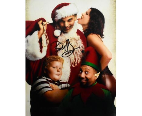 Billy Bob Thornton - Bad Santa (Film Series) - autographed 8x10" colour photograph from the movie. Signed neatly in black ink