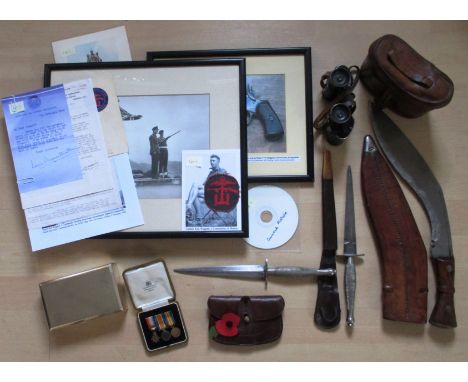 Major K.F.H. Waggett , a collection of WW II Commando militaria formerly belonging to Major Kenyon Waggett Middlesex Regiment