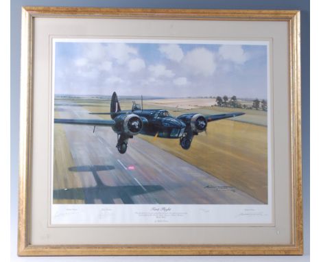 Michael Turner, (b. 1934), First Flight, limited edition print no. 154/850, signed by the artist to the margin and further si