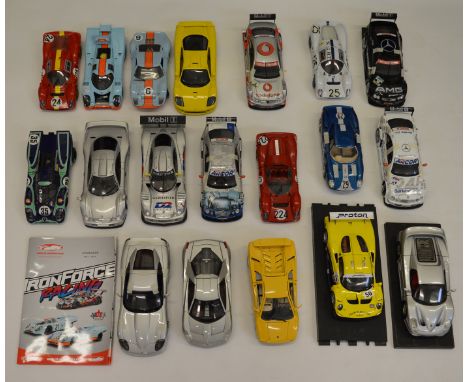 19x 1:18 scale models including Hotwheels, Jouef, AutoArt, etc all unboxed