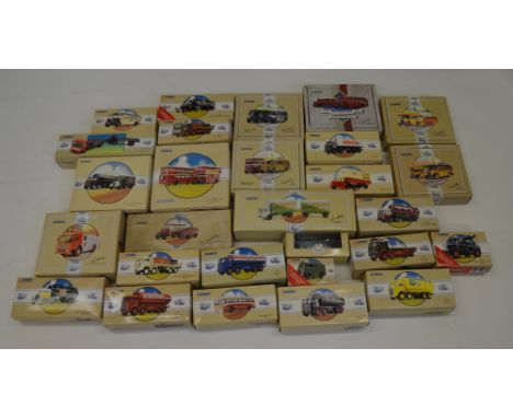 A good selection of Corgi Classics models, mostly bus and commercial examples. All appear VG boxed, some boxes dirty from sto
